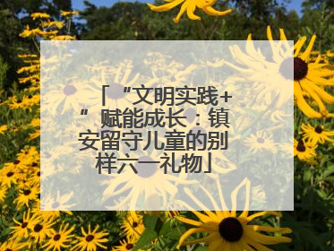 “文明实践+”赋能成长：镇安留守儿童的别样六一礼物