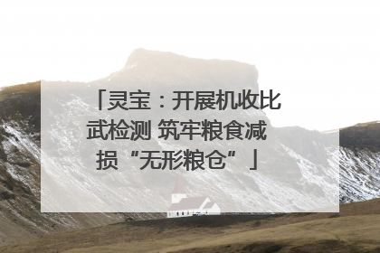 灵宝：开展机收比武检测 筑牢粮食减损“无形粮仓”