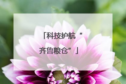 科技护航“齐鲁粮仓”