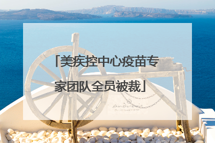 美疾控中心疫苗专家团队全员被裁