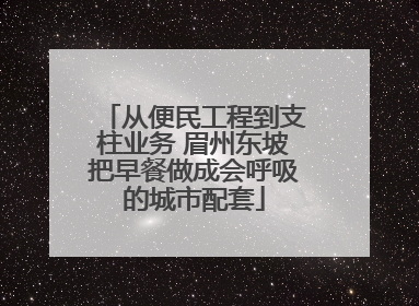 从便民工程到支柱业务 眉州东坡把早餐做成会呼吸的城市配套