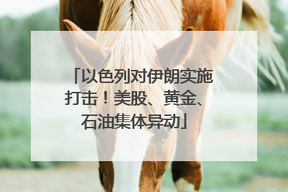 以色列对伊朗实施打击！美股、黄金、石油集体异动