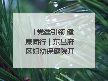 党建引领 健康同行｜东昌府区妇幼保健院开启共建新篇章