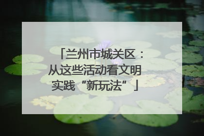 兰州市城关区：从这些活动看文明实践“新玩法”
