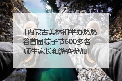 内蒙古美林镇举办悠悠谷首届粽子节600多名师生家长和游客参加