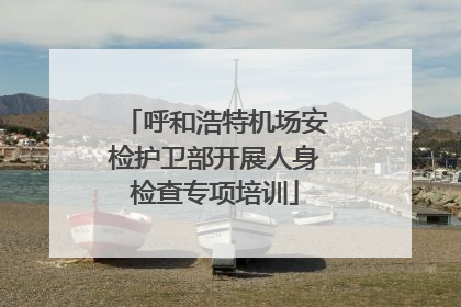 呼和浩特机场安检护卫部开展人身检查专项培训
