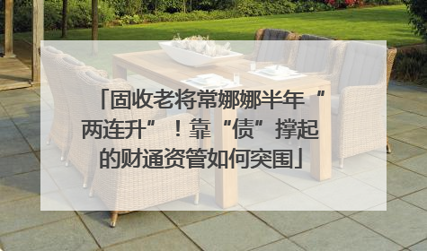 固收老将常娜娜半年“两连升”！靠“债”撑起的财通资管如何突围