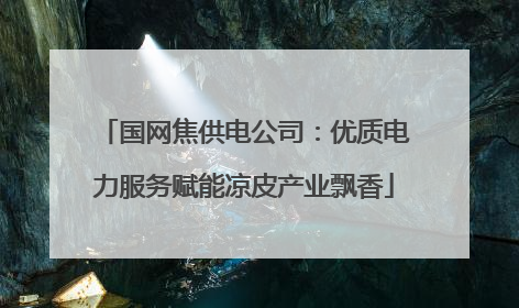 国网焦供电公司：优质电力服务赋能凉皮产业飘香