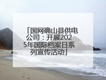 国网确山县供电公司：开展2025年国际档案日系列宣传活动