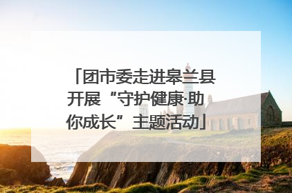 团市委走进皋兰县开展“守护健康·助你成长”主题活动