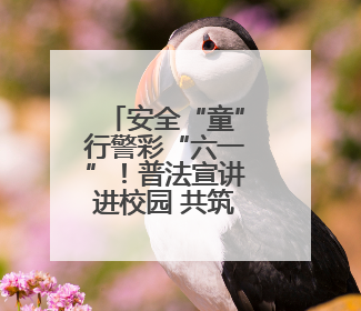 安全“童”行警彩“六一”！普法宣讲进校园 共筑平安成长路