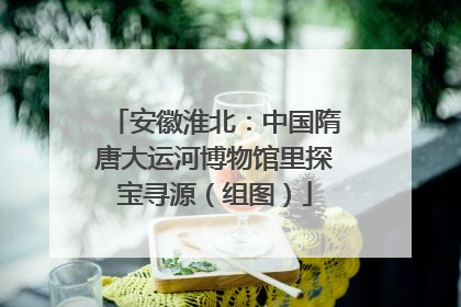 安徽淮北：中国隋唐大运河博物馆里探宝寻源（组图）