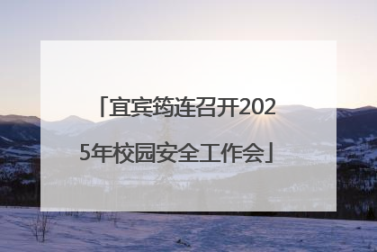 宜宾筠连召开2025年校园安全工作会