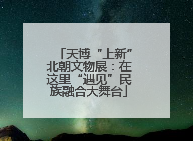 天博“上新”北朝文物展：在这里“遇见”民族融合大舞台
