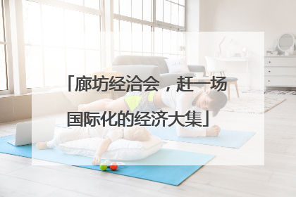 廊坊经洽会，赶一场国际化的经济大集