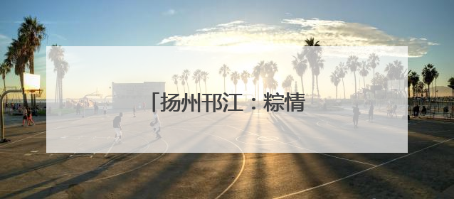 扬州邗江：粽情端午 爱满东兴