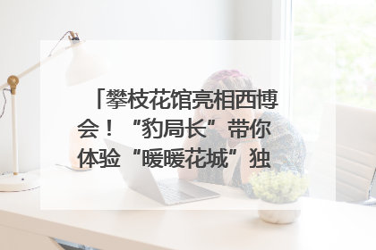 攀枝花馆亮相西博会！“豹局长”带你体验“暖暖花城”独特魅力｜西博视界