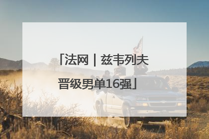 法网｜兹韦列夫晋级男单16强