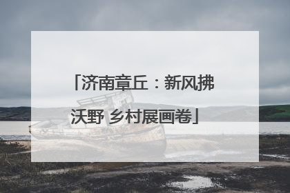 济南章丘：新风拂沃野 乡村展画卷