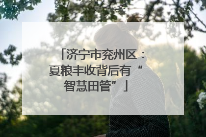 济宁市兖州区：夏粮丰收背后有“智慧田管”