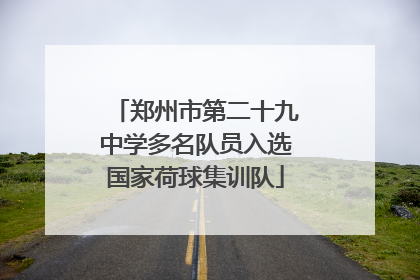 郑州市第二十九中学多名队员入选国家荷球集训队