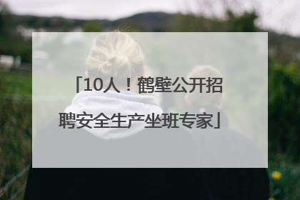 10人！鹤壁公开招聘安全生产坐班专家